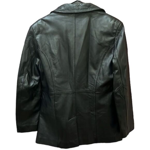 Wilson’s Black Leather Jacket - Picture 2 of 7